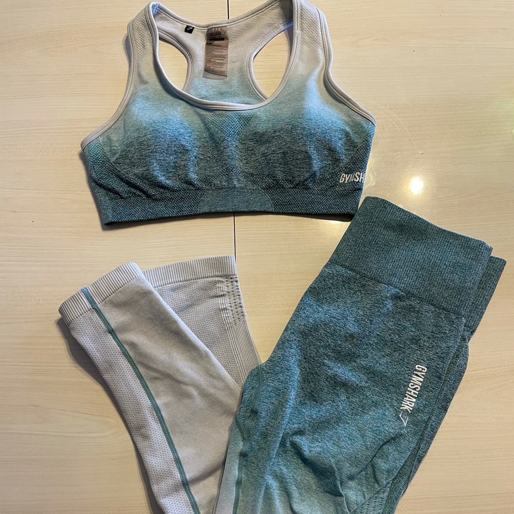 GYMSHARK OMBRÉ SEAMLESS SET